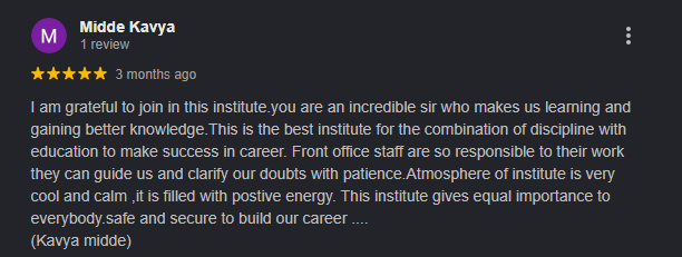 Review by Midde Kavya